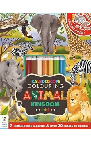 Kaleidoscope Colouring  Animal Kingdom